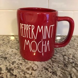 Rae Dunn Peppermint Mocha mug